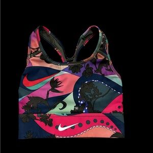 Nike Women's Vibrant Patterned Swim Top